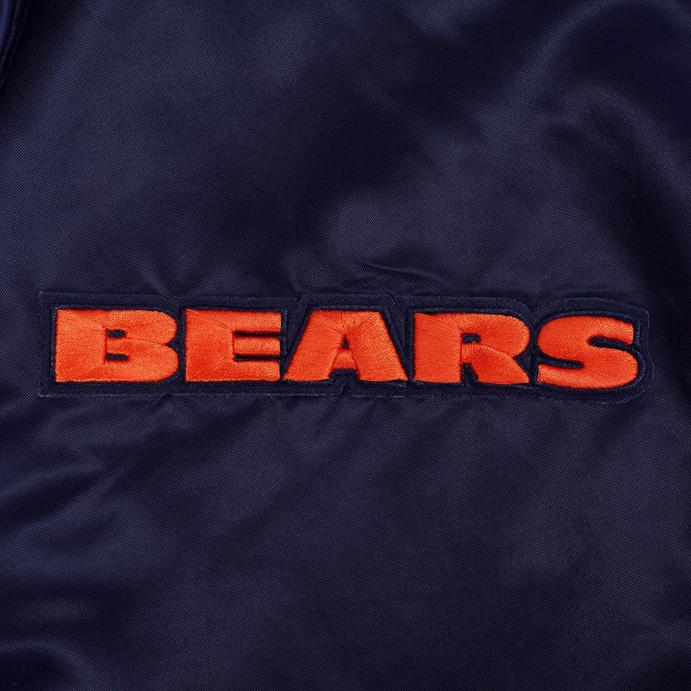 imagePro Standard Mens NFL Souvenir Satin JacketNavy