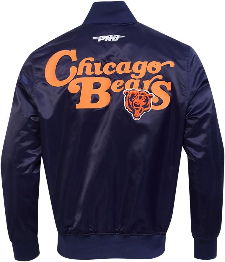 imagePro Standard Mens NFL Souvenir Satin JacketNavy