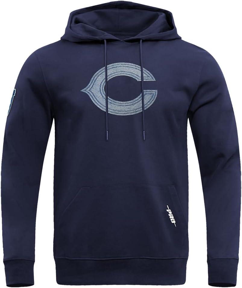 imagePro Standard Mens NFL Varsity Blues Brushed Back French Terry Pull Over HoodieBlue