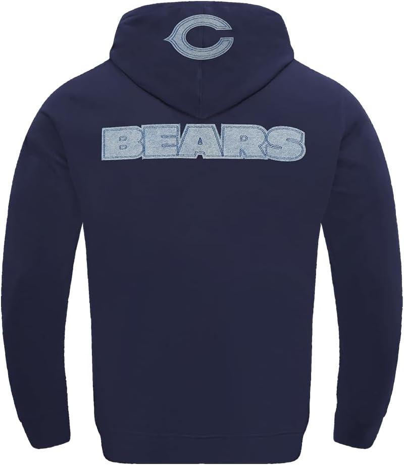 imagePro Standard Mens NFL Varsity Blues Brushed Back French Terry Pull Over HoodieBlue