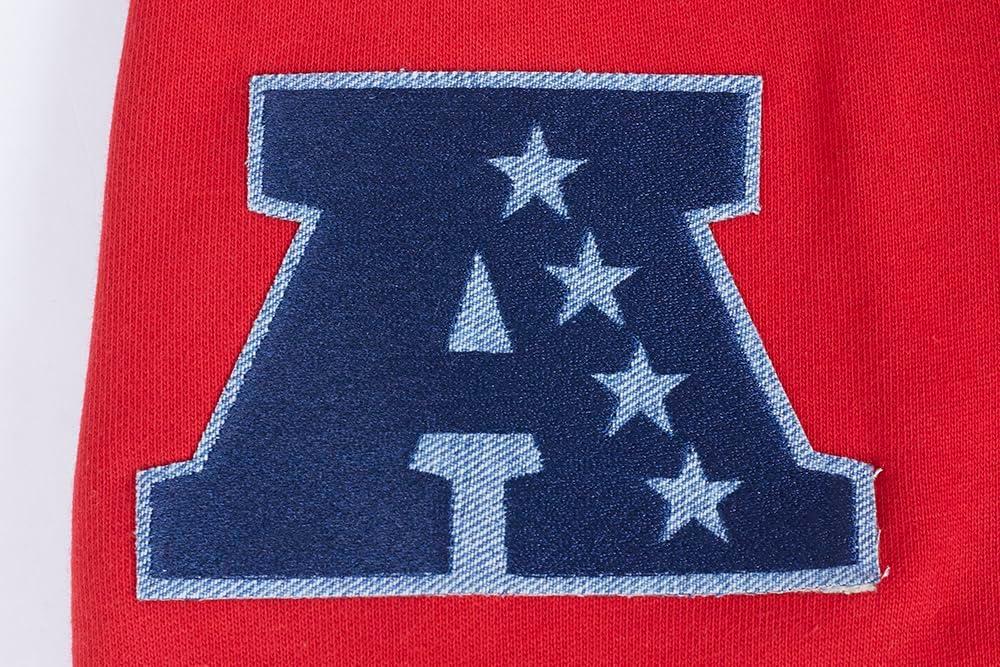 imagePro Standard Mens NFL Varsity Blues Brushed Back French Terry Pull Over HoodieRed