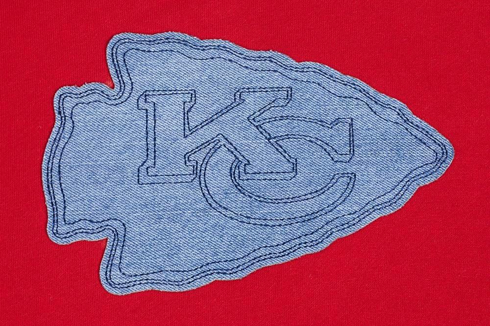 imagePro Standard Mens NFL Varsity Blues Brushed Back French Terry Pull Over HoodieRed