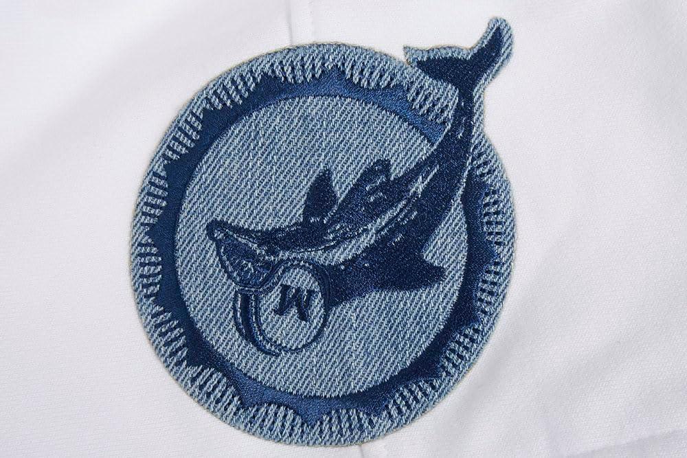 imagePro Standard Mens NFL Varsity Blues Brushed Back French Terry Pull Over HoodieWhite