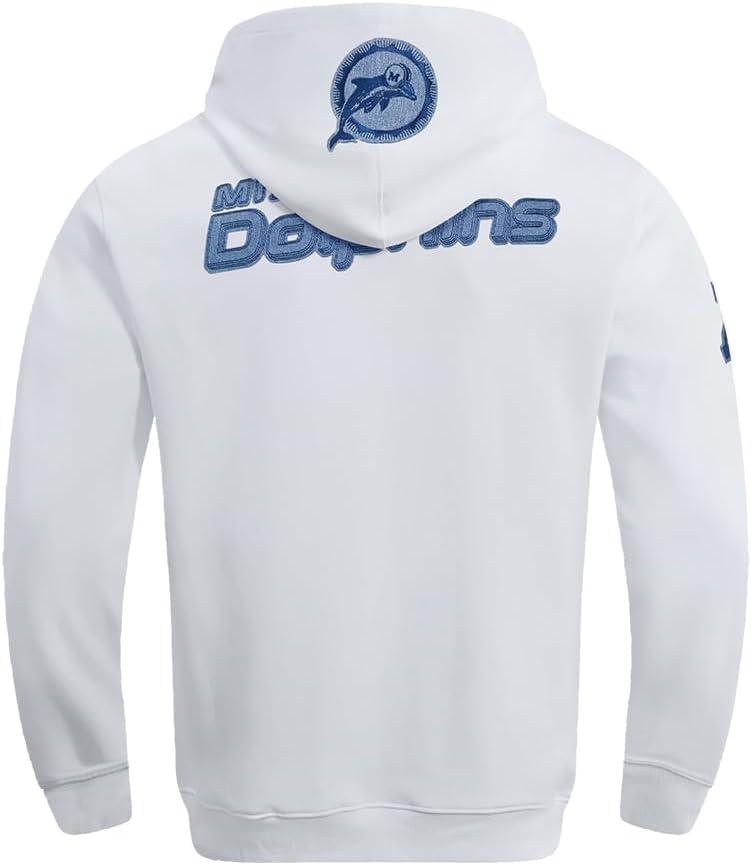 imagePro Standard Mens NFL Varsity Blues Brushed Back French Terry Pull Over HoodieWhite