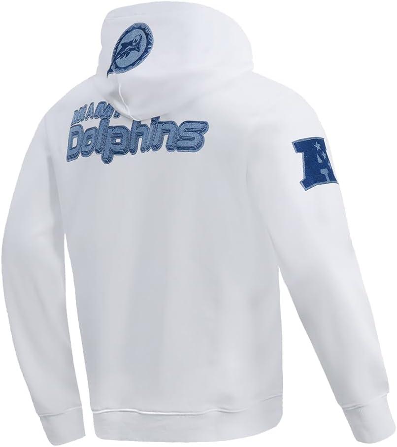 imagePro Standard Mens NFL Varsity Blues Brushed Back French Terry Pull Over HoodieWhite