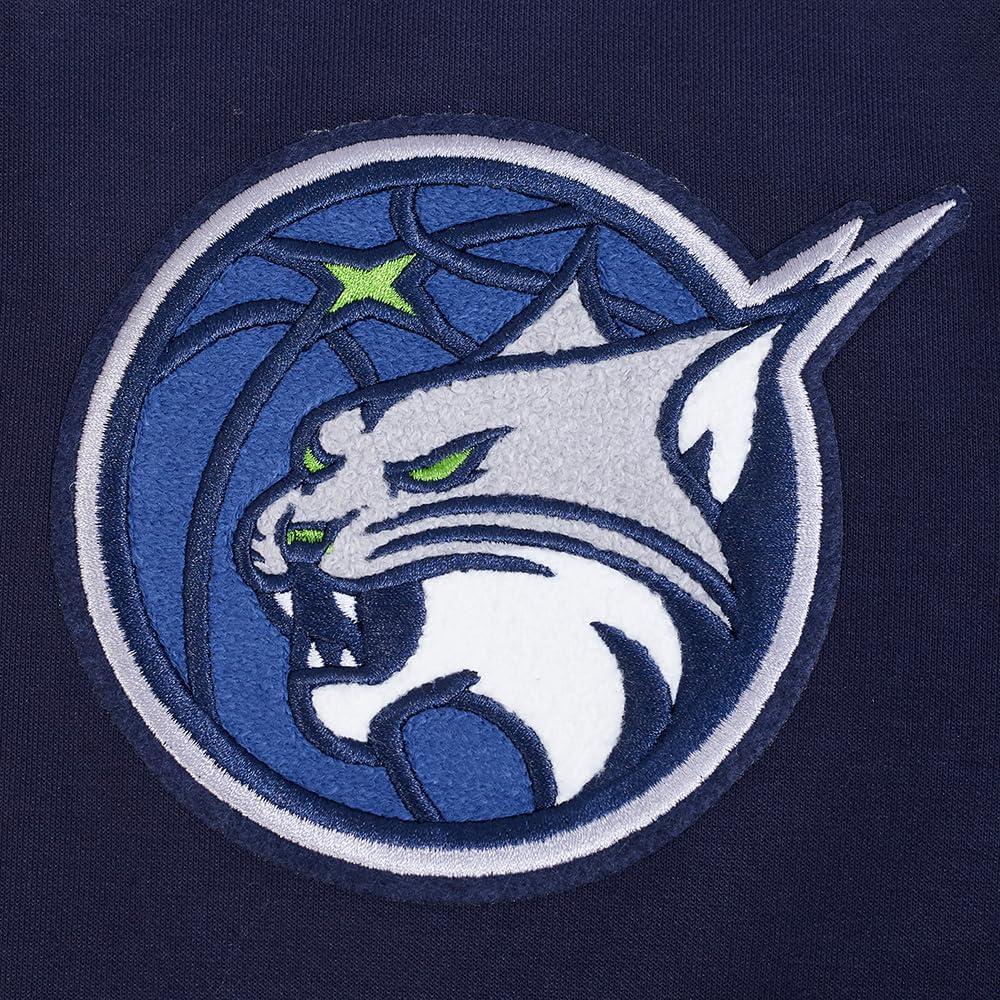 imagePro Standard Mens WNBA Classic Chenille Pull Over HoodieMidnight Navy