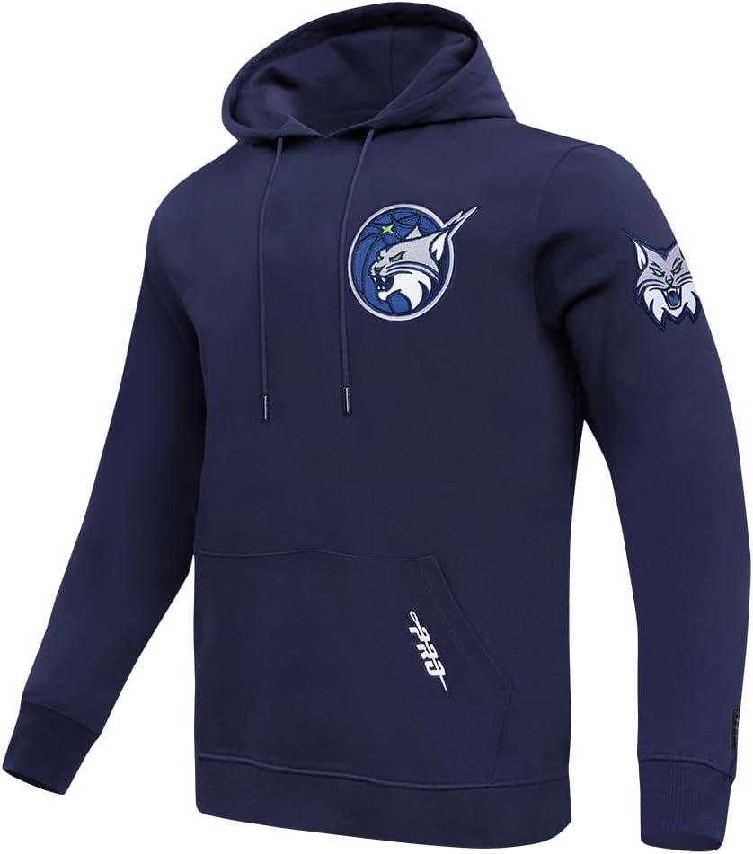 imagePro Standard Mens WNBA Classic Chenille Pull Over HoodieMidnight Navy