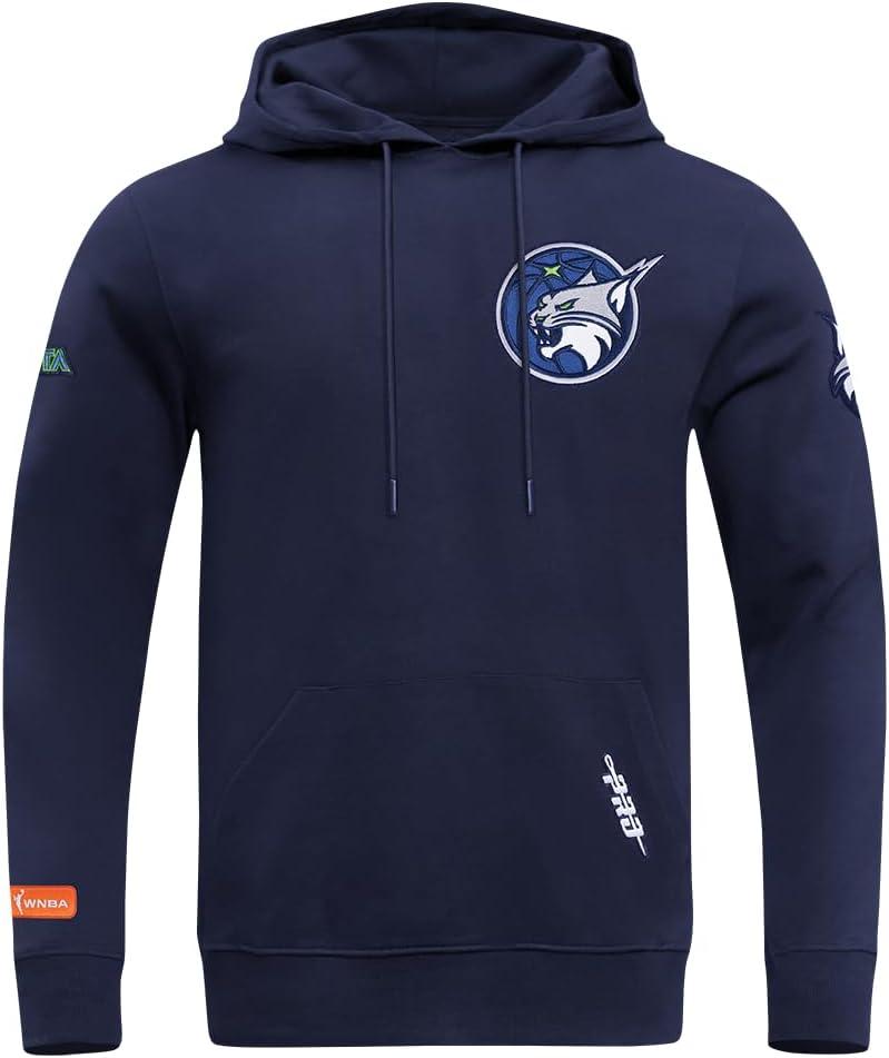 imagePro Standard Mens WNBA Classic Chenille Pull Over HoodieMidnight Navy