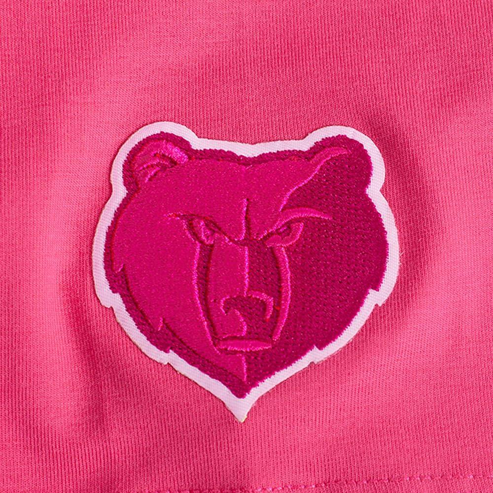 imagePro Standard NBA Womens Womens NBA Classic Triple Pink Cotton Short Sleeve Boxy TeeBeetroot Purple