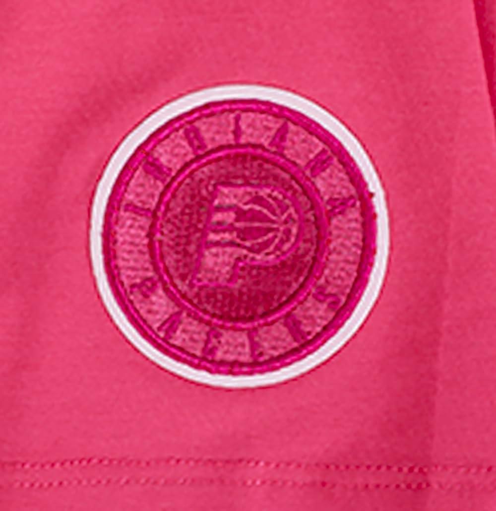 imagePro Standard NBA Womens Womens NBA Classic Triple Pink Cotton Short Sleeve Boxy TeeBeetroot Purple