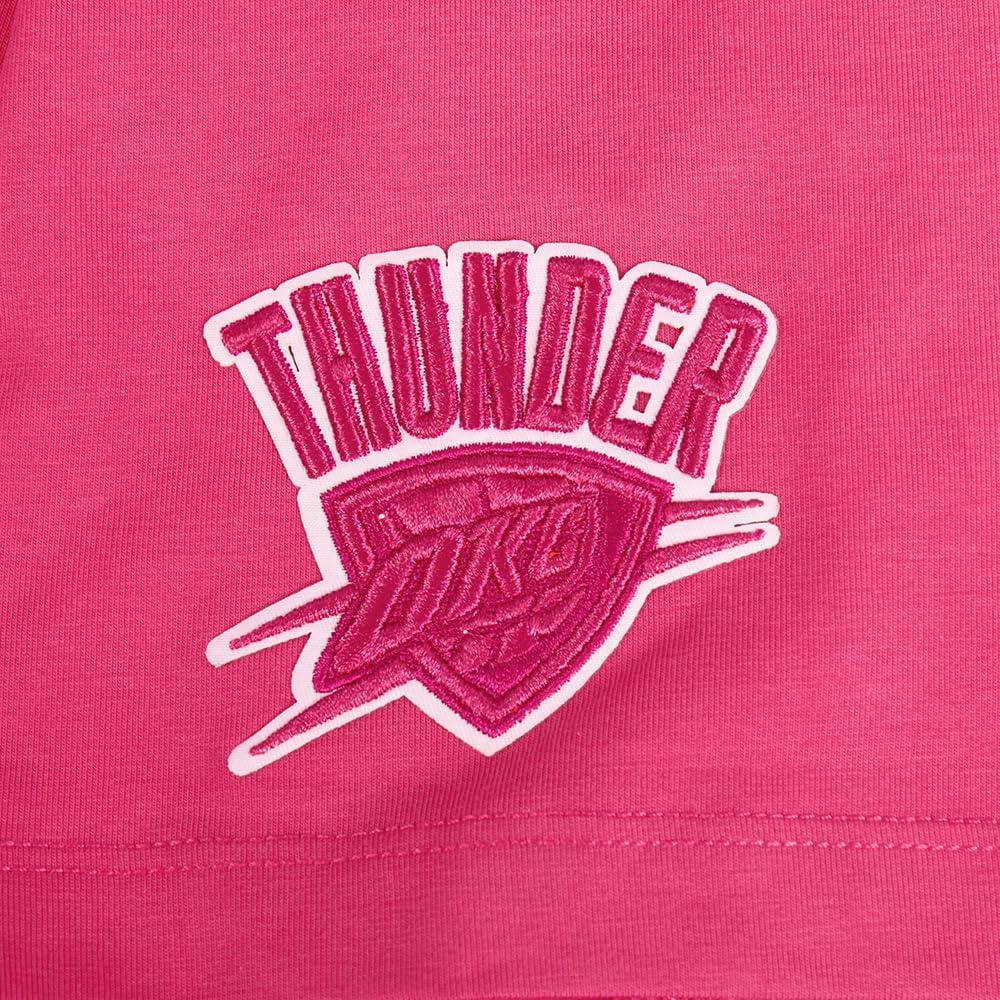 imagePro Standard NBA Womens Womens NBA Classic Triple Pink Cotton Short Sleeve Boxy TeeBeetroot Purple