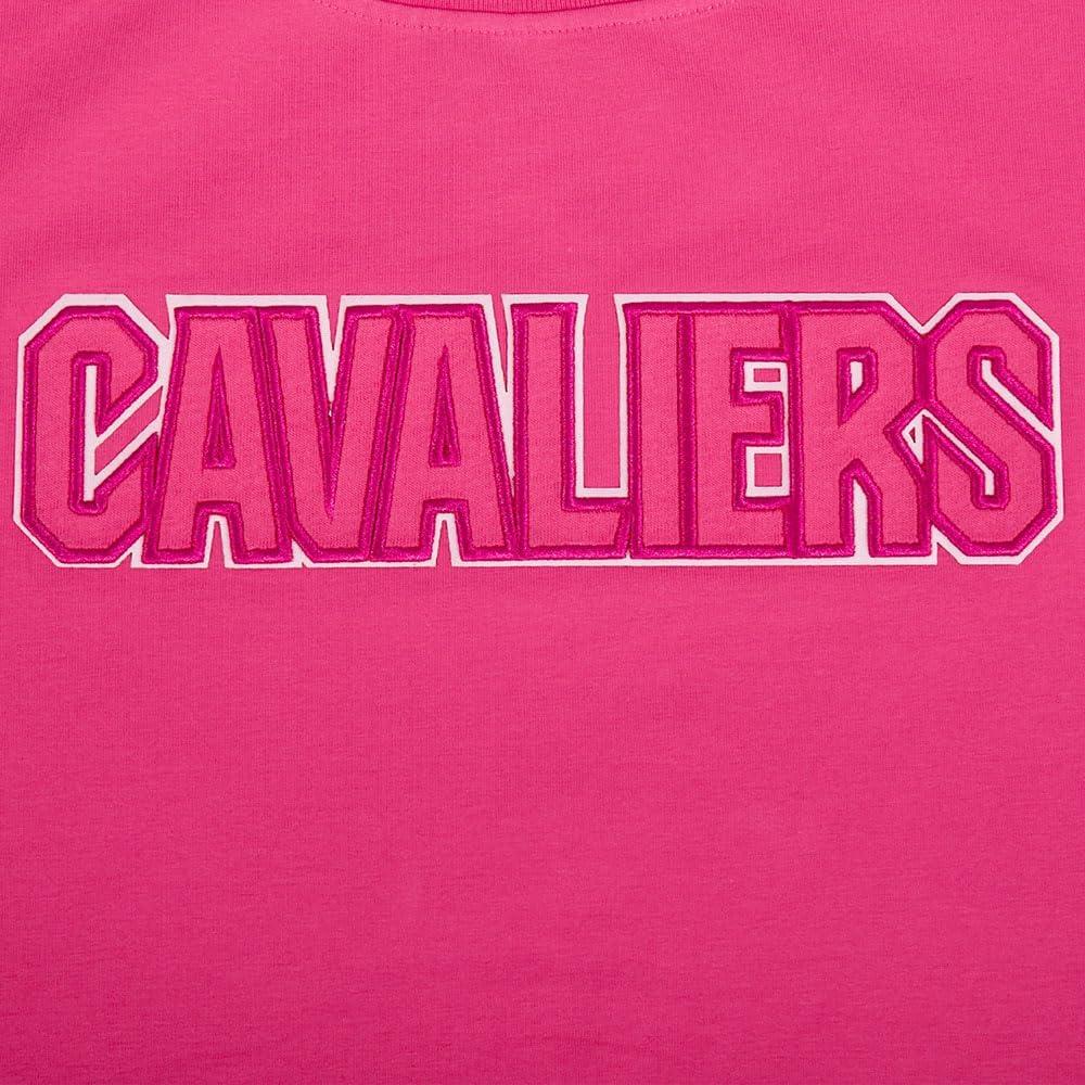 imagePro Standard NBA Womens Womens NBA Classic Triple Pink Cotton Short Sleeve Boxy TeeBeetroot Purple