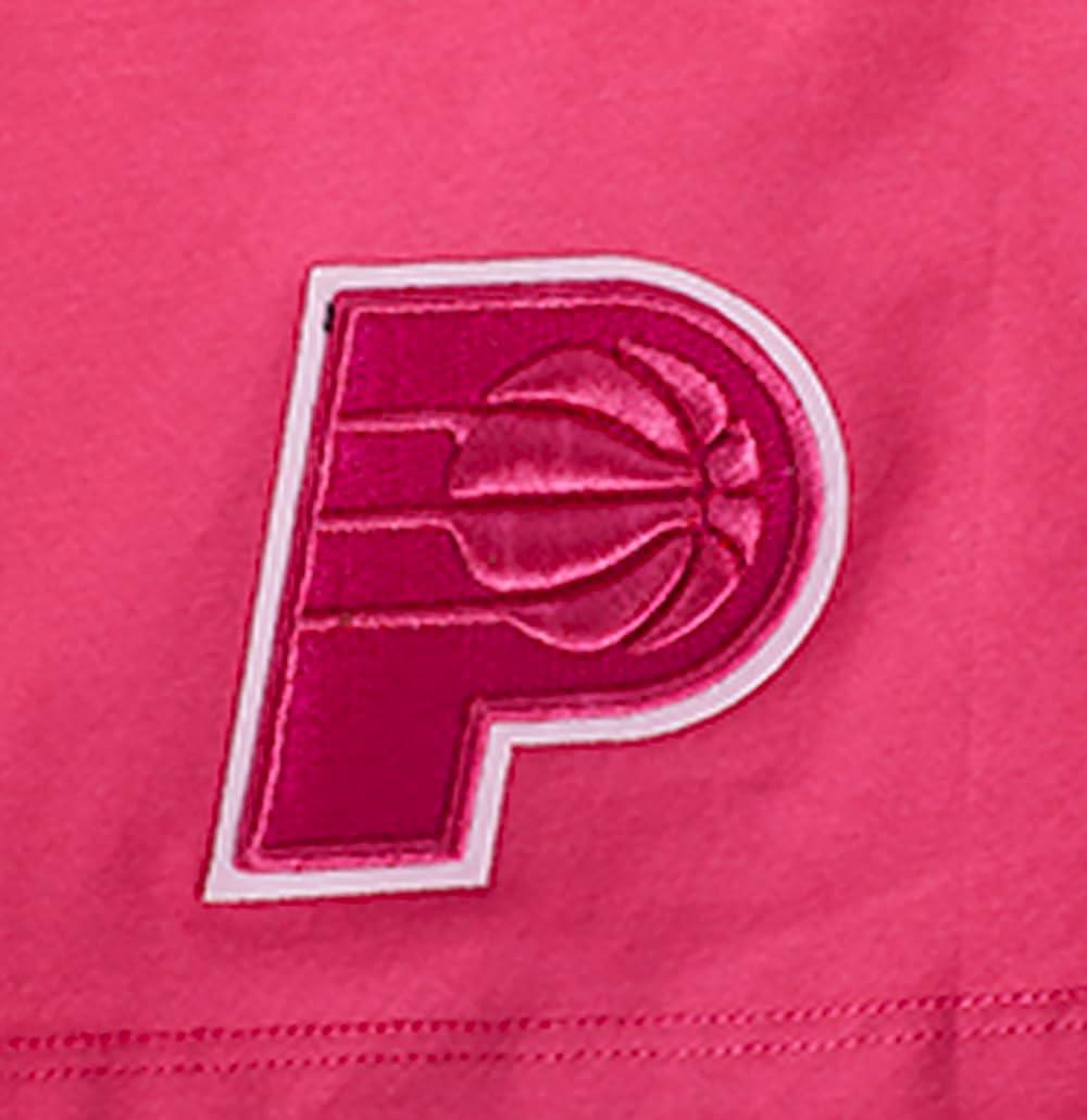 imagePro Standard NBA Womens Womens NBA Classic Triple Pink Cotton Short Sleeve Boxy TeeBeetroot Purple