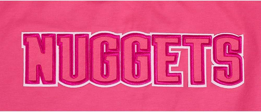 imagePro Standard NBA Womens Womens NBA Classic Triple Pink Cotton Short Sleeve Boxy TeeBeetroot Purple