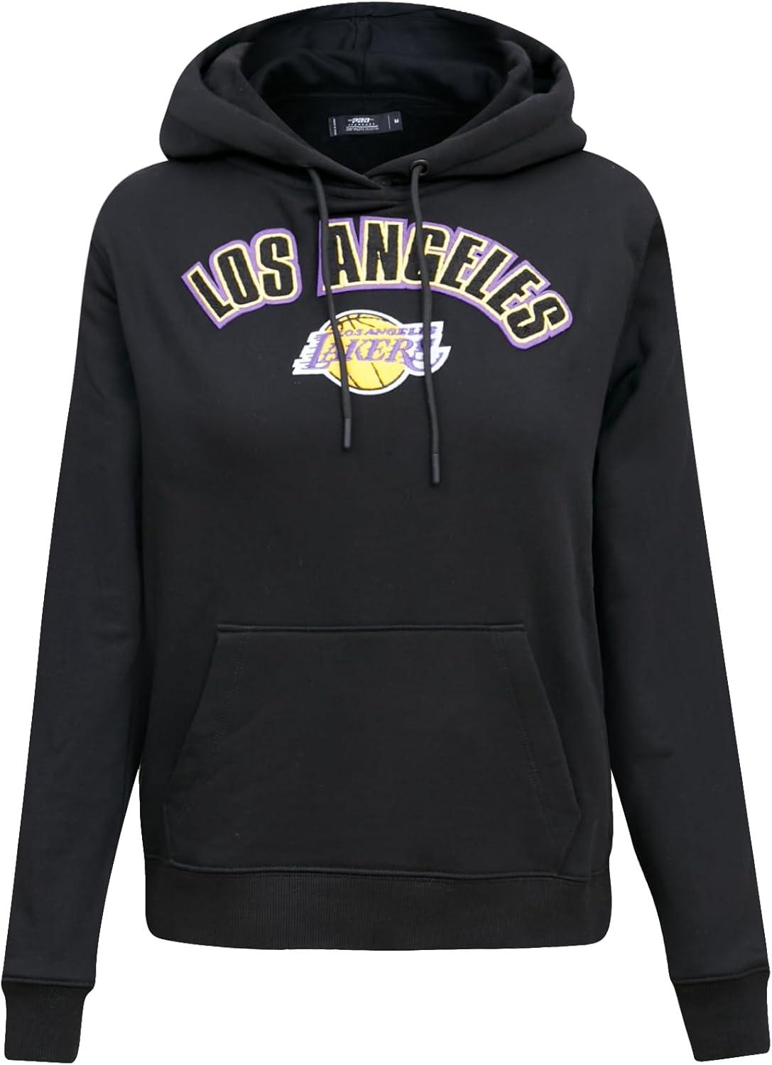 imagePro Standard Womens NBA Classic Chenille Pull Over HoodieBlack