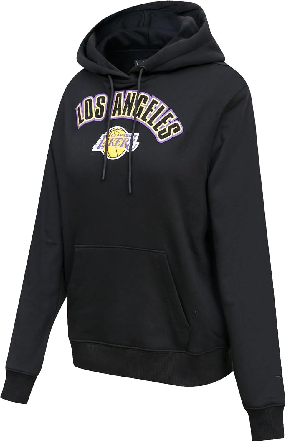 imagePro Standard Womens NBA Classic Chenille Pull Over HoodieBlack