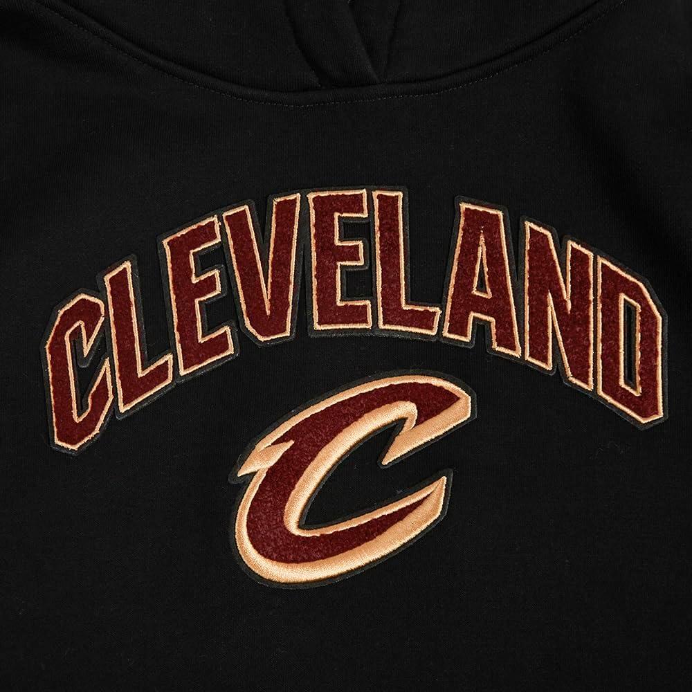 imagePro Standard Womens NBA Classic Chenille Pull Over HoodieBlack