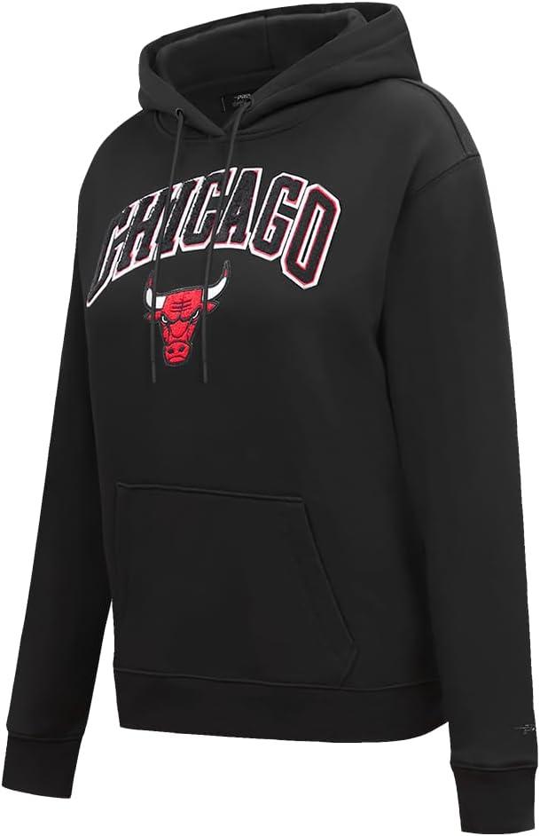 imagePro Standard Womens NBA Classic Chenille Pull Over HoodieBlack