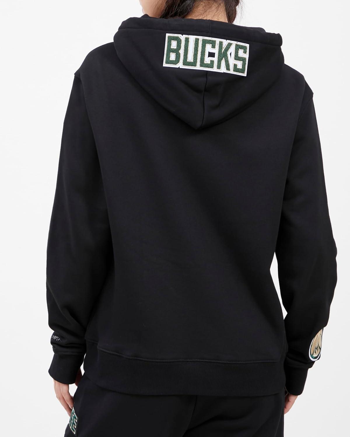 imagePro Standard Womens NBA Classic Chenille Pull Over HoodieBlack