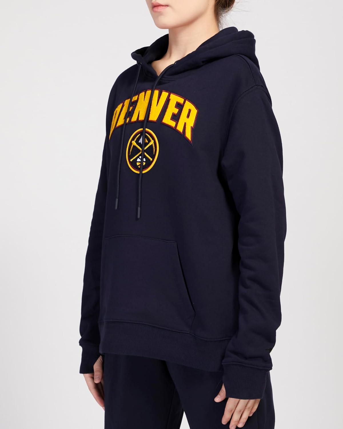 imagePro Standard Womens NBA Classic Chenille Pull Over HoodieMidnight Navy