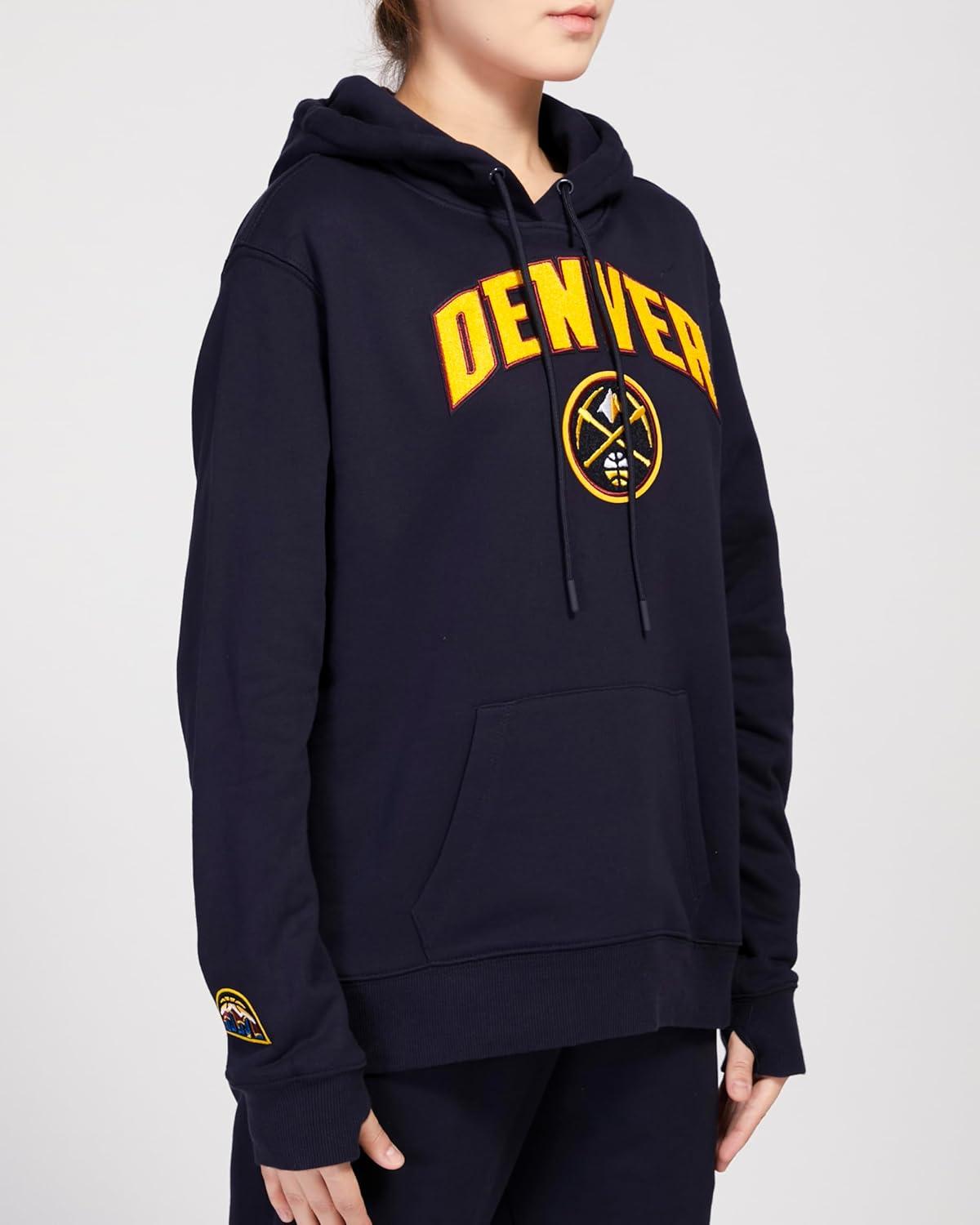 imagePro Standard Womens NBA Classic Chenille Pull Over HoodieMidnight Navy