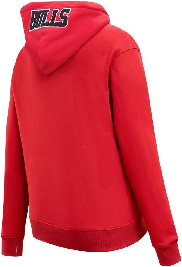 imagePro Standard Womens NBA Classic Chenille Pull Over HoodieRed