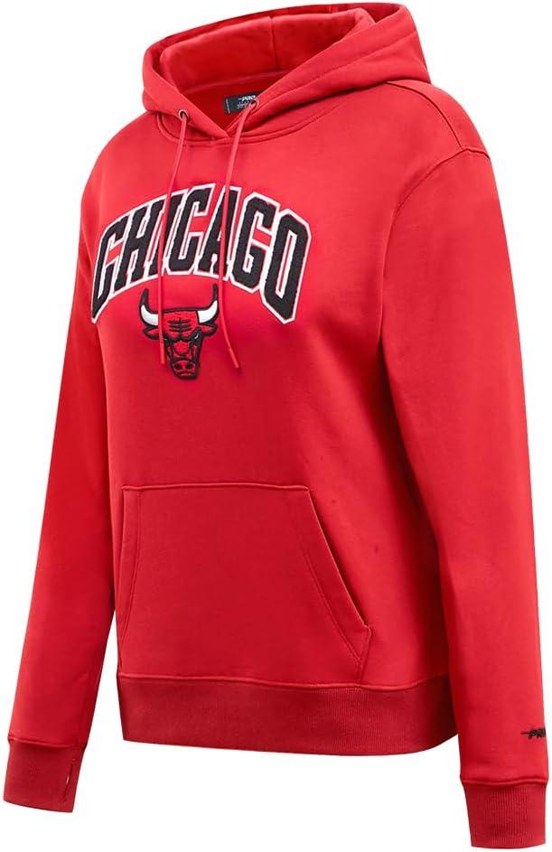 imagePro Standard Womens NBA Classic Chenille Pull Over HoodieRed