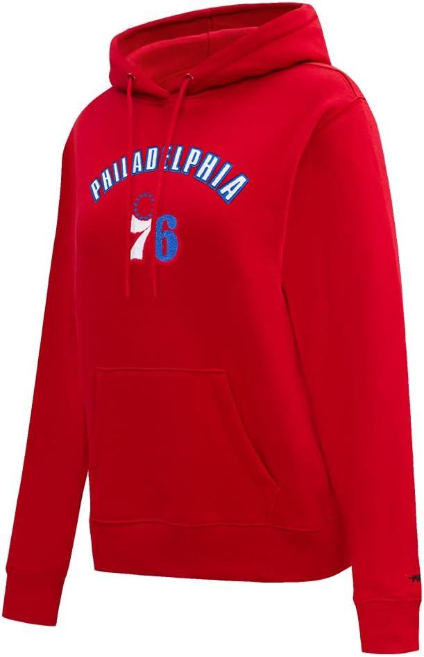 imagePro Standard Womens NBA Classic Chenille Pull Over HoodieRed