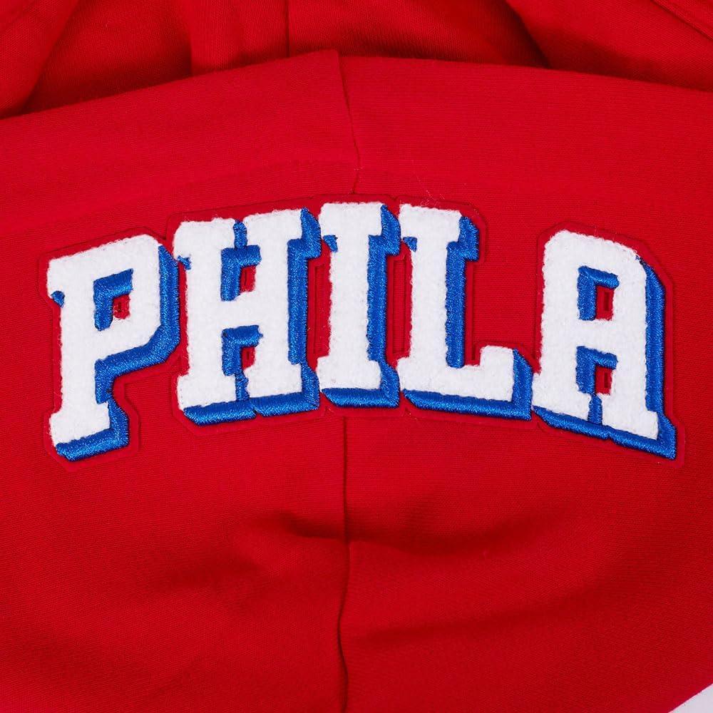 imagePro Standard Womens NBA Classic Chenille Pull Over HoodieRed