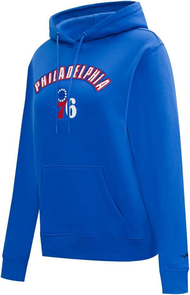 imagePro Standard Womens NBA Classic Chenille Pull Over HoodieRoyal Blue