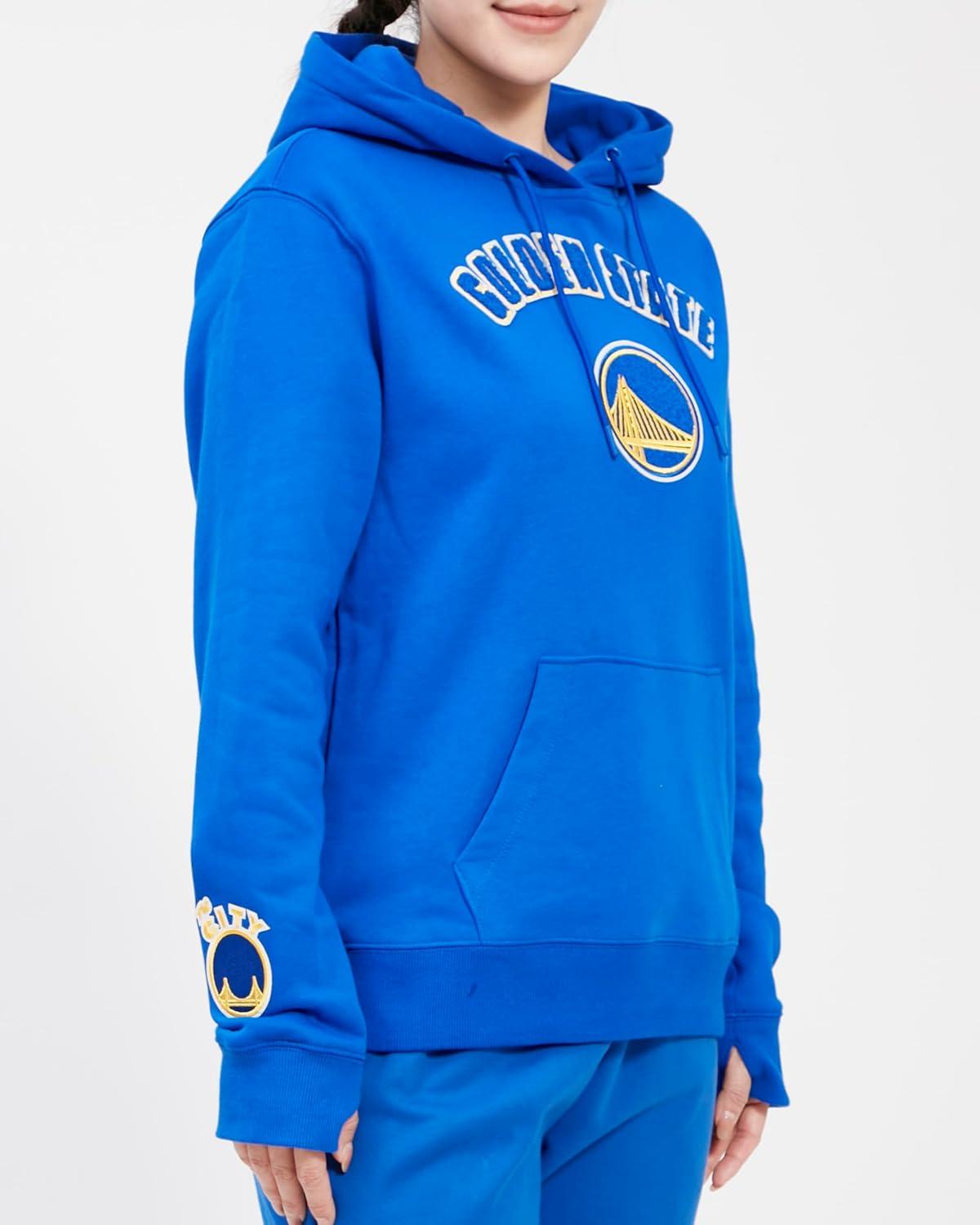 imagePro Standard Womens NBA Classic Chenille Pull Over HoodieRoyal Blue