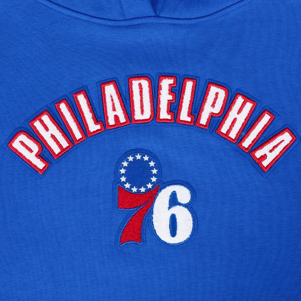 imagePro Standard Womens NBA Classic Chenille Pull Over HoodieRoyal Blue