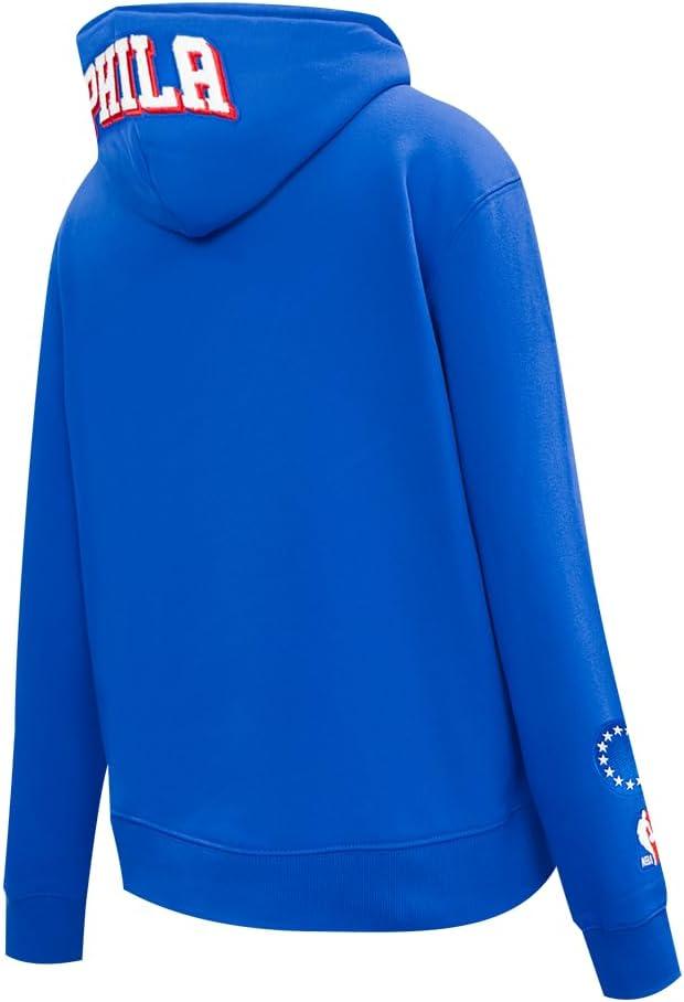 imagePro Standard Womens NBA Classic Chenille Pull Over HoodieRoyal Blue