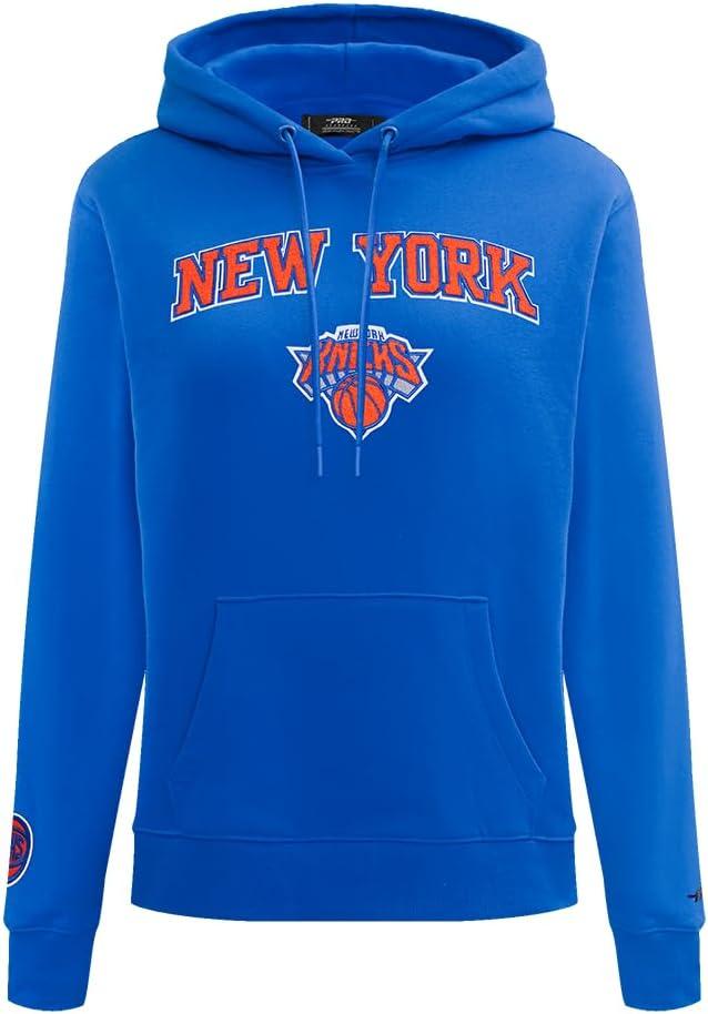imagePro Standard Womens NBA Classic Chenille Pull Over HoodieRoyal Blue