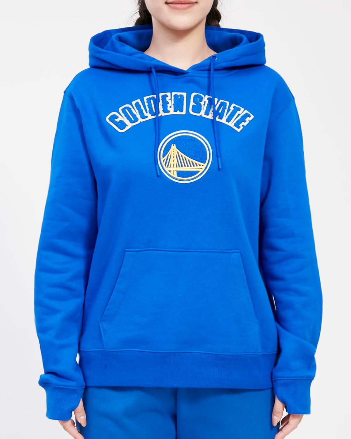 imagePro Standard Womens NBA Classic Chenille Pull Over HoodieRoyal Blue