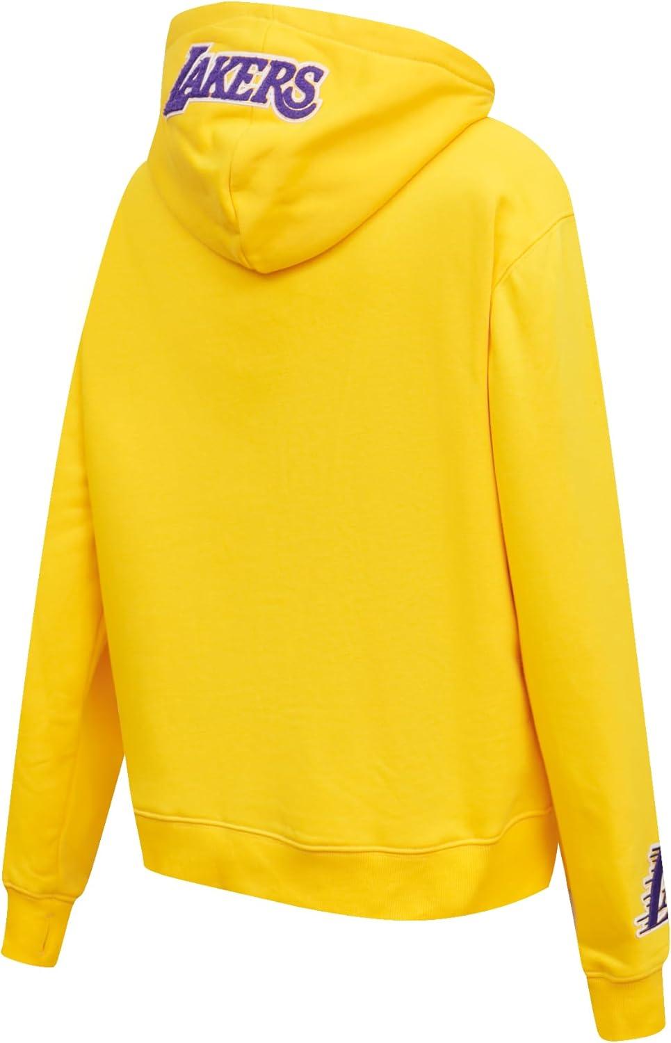 imagePro Standard Womens NBA Classic Chenille Pull Over HoodieYellow