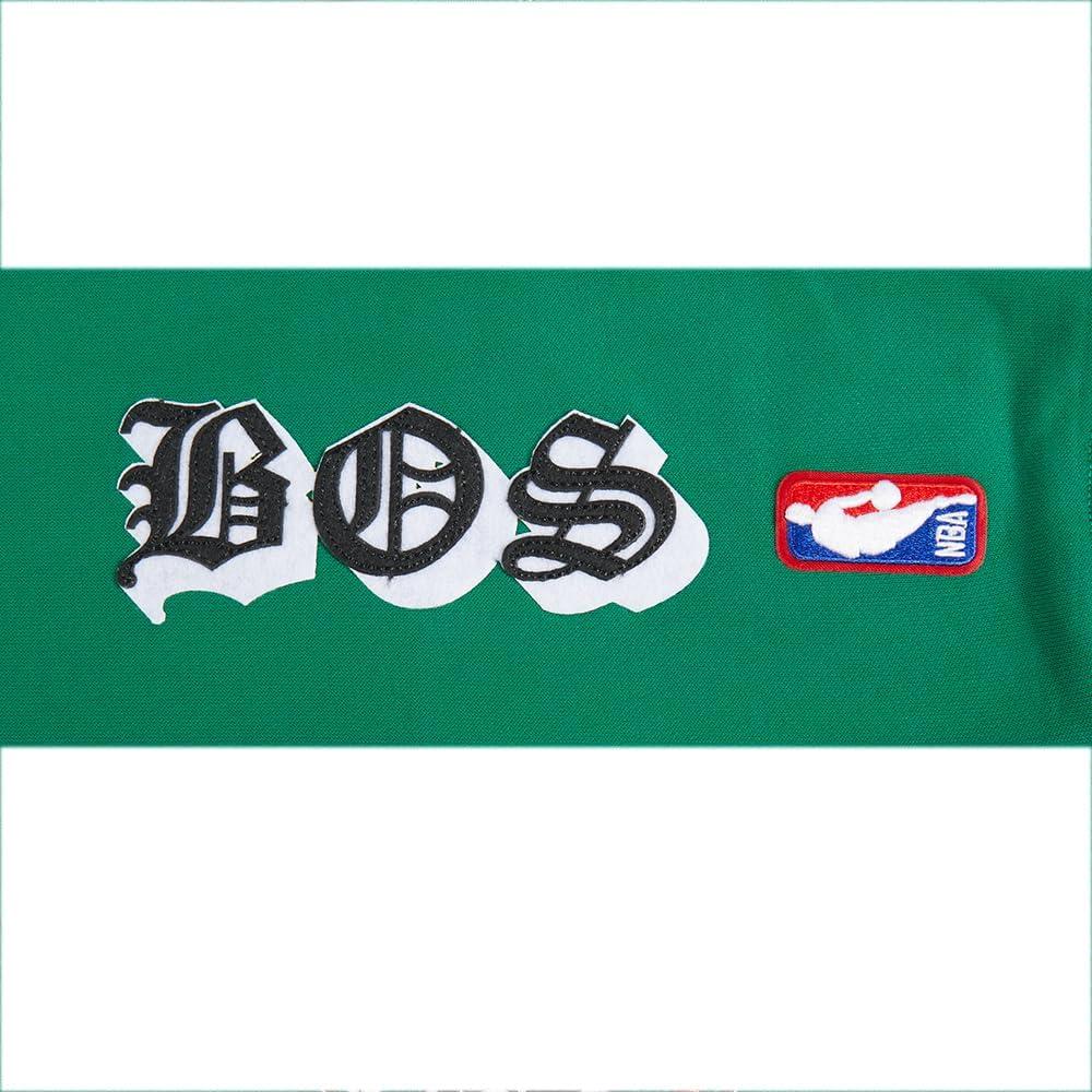 imagePro Standard Womens NBA Old English Cropped Pullover HoodieKelly Green