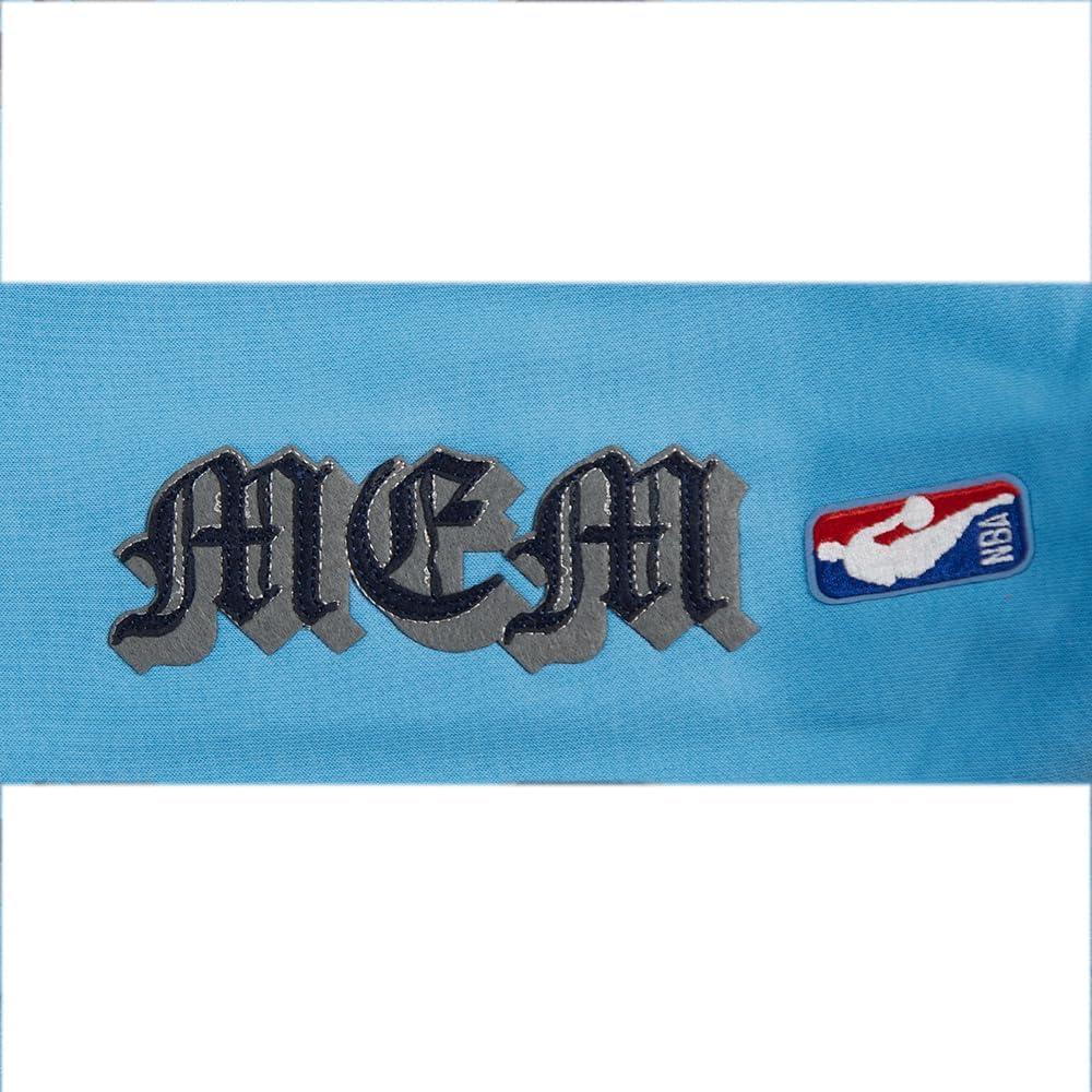 imagePro Standard Womens NBA Old English Cropped Pullover HoodieUniversity Blue