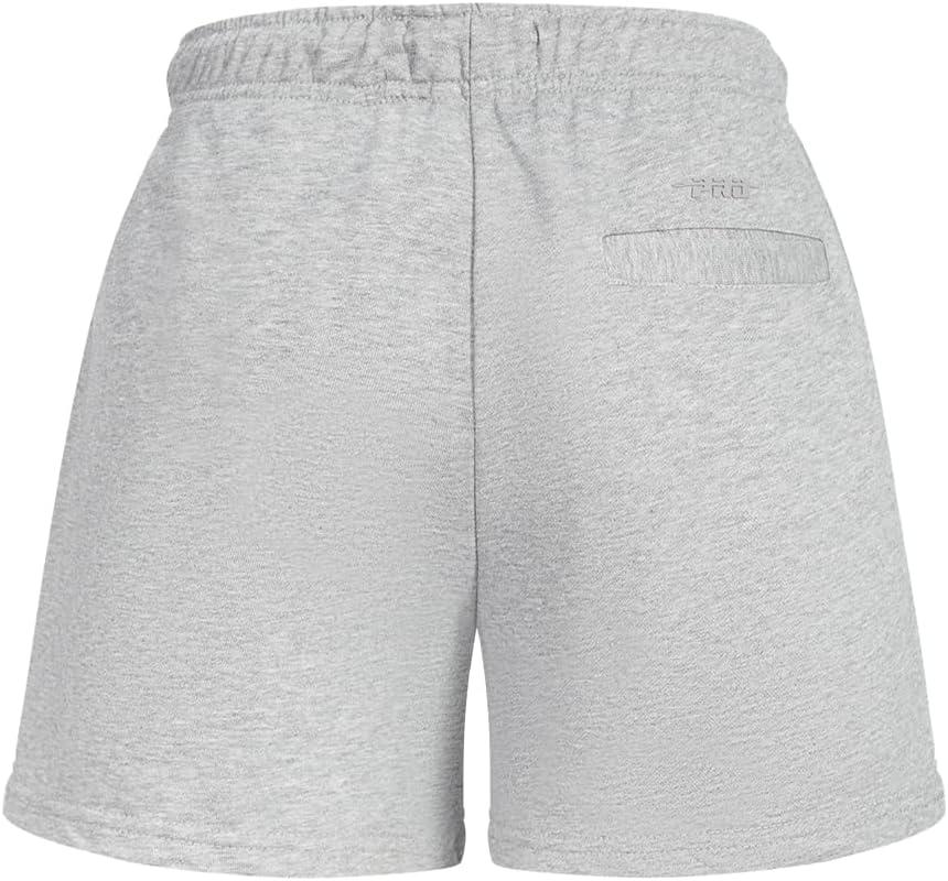 imagePro Standard Womens NFL Classic Chenille Fleece ShortHeather Grey