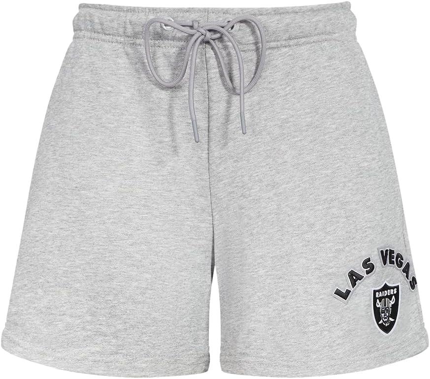imagePro Standard Womens NFL Classic Chenille Fleece ShortHeather Grey