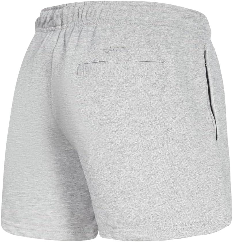 imagePro Standard Womens NFL Classic Chenille Fleece ShortHeather Grey