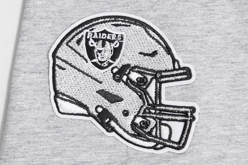 imagePro Standard Womens NFL Classic Chenille Short Sleeve Boxy TeeHeather Grey