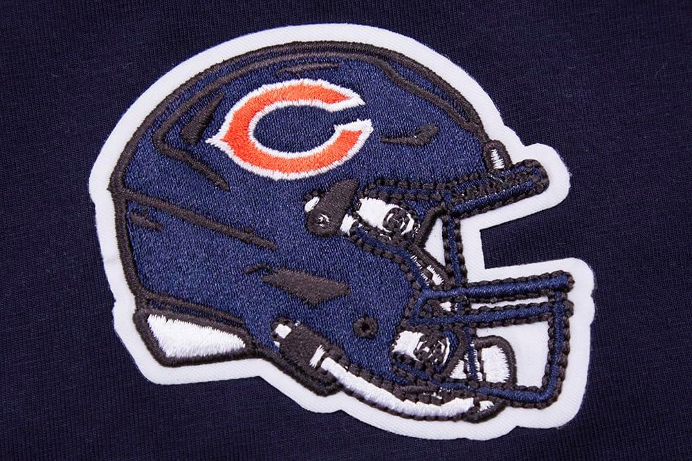 imagePro Standard Womens NFL Classic Chenille Short Sleeve Boxy TeeMidnight Navy