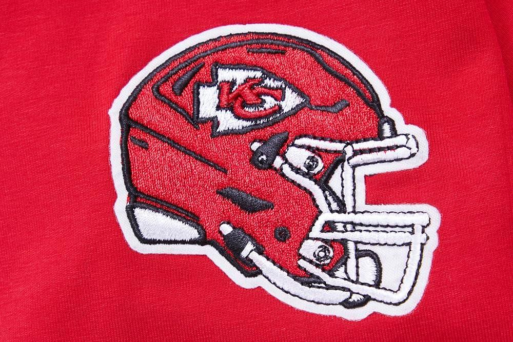 imagePro Standard Womens NFL Classic Chenille Short Sleeve Boxy TeeRed