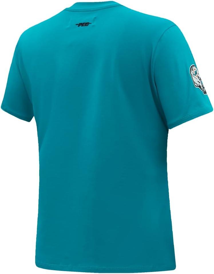 imagePro Standard Womens NFL Classic Chenille Short Sleeve Boxy TeeTeal