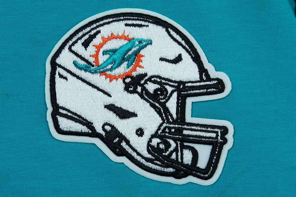 imagePro Standard Womens NFL Classic Chenille Short Sleeve Boxy TeeTeal