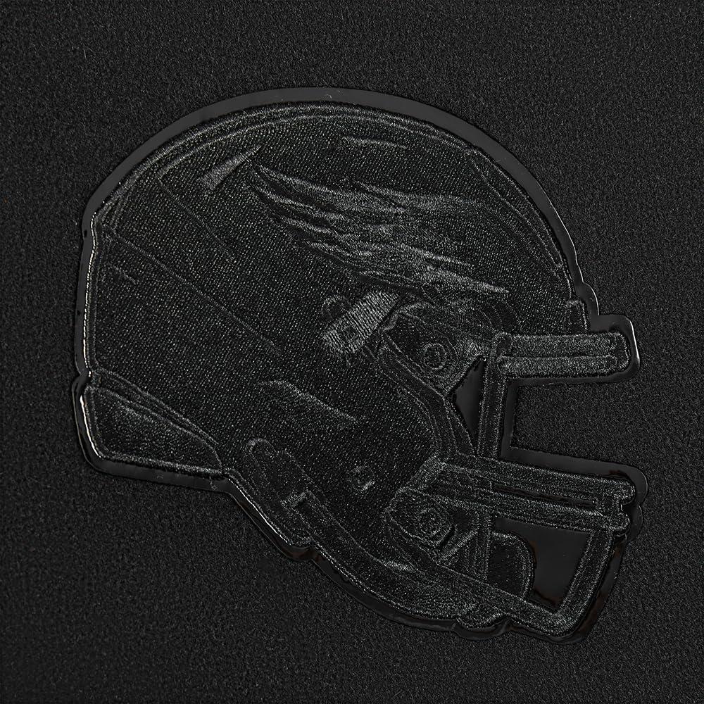 imagePro Standard Womens NFL Classic Triple Black Varsity JacketBlack