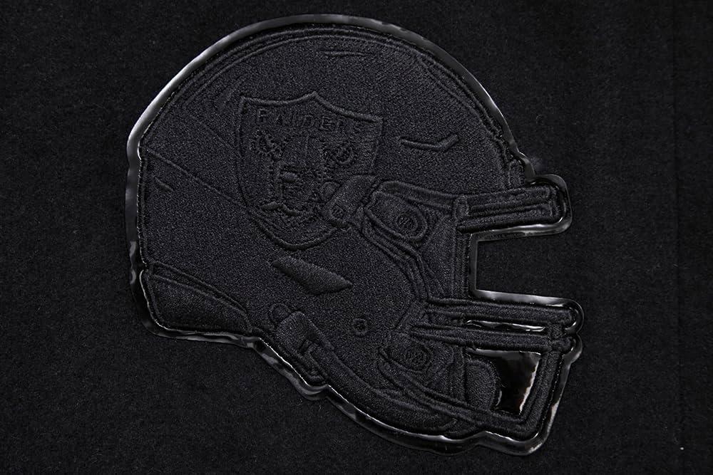 imagePro Standard Womens NFL Classic Triple Black Varsity JacketBlack