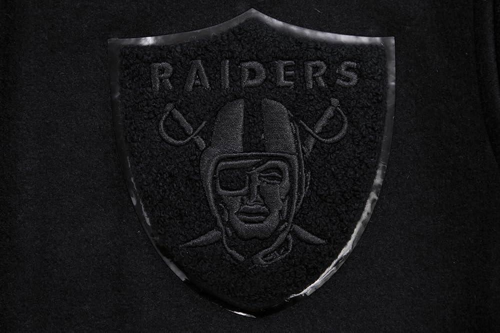 imagePro Standard Womens NFL Classic Triple Black Varsity JacketBlack