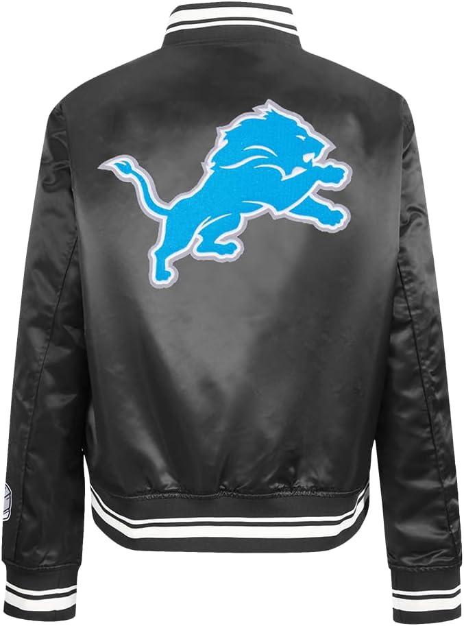 imagePro Standard Womens NFL Mash Up Satin JacketBlack